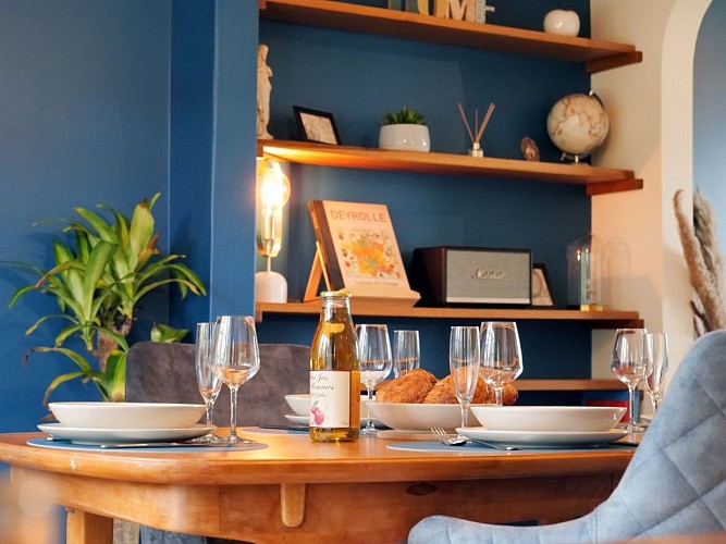 Salon chez Kocon entre deux chemins Bréville-les-monts