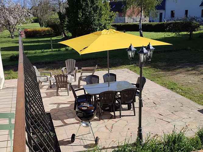 La terrasse Chez Kocon Brévilles-les-monts