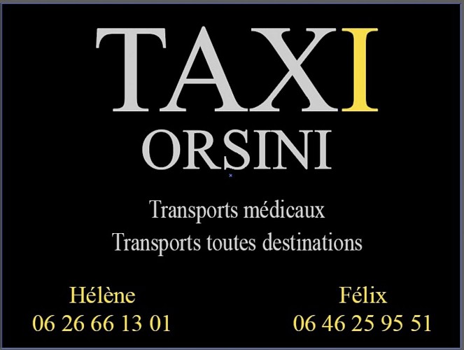 Taxi Orsini Hélène