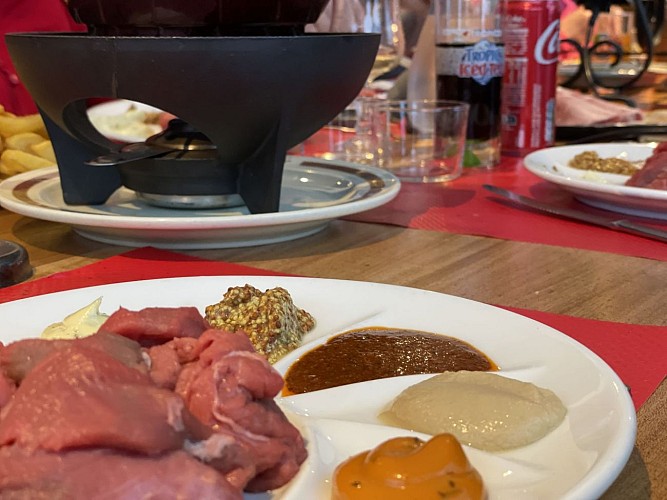 Plat montagnard au restaurant Le Teïde à La Pierre Saint-Martin