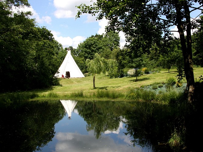 Auberge de la Tellerie Teepee