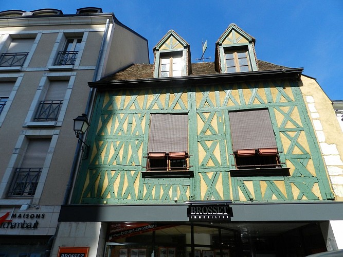 Maisons à pans de Bois à Vendôme