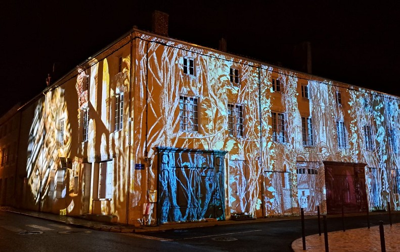 Secrets et mystères de l'Abbaye_Illuminations à Charroux_Vienne