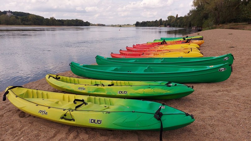 Canoës Terre d'Entente : Parcours Montsoreau à St Martin de la Place