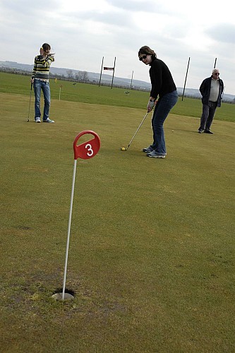 Practice de golf