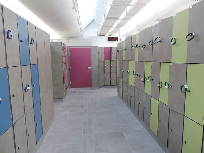 Piscine Intercommunale Avallon casiers