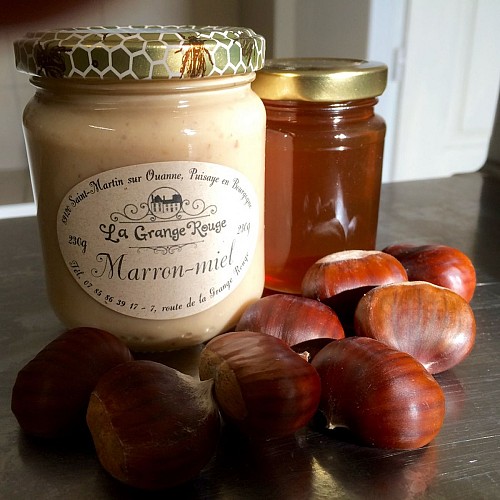 Parmi mes pâtes à tartiner, le Marron-Miel