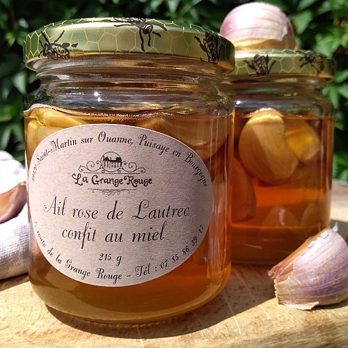 Ail confit au miel, un délicieux condiment…