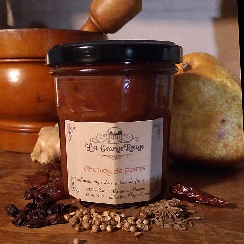 De poires, mûres, sucrine du Berry, à chaque année son chutney !