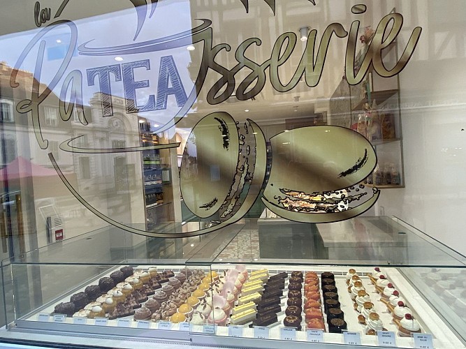 Vitrines petits gâteaux