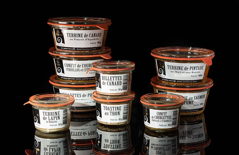 Terrines, tartinables 