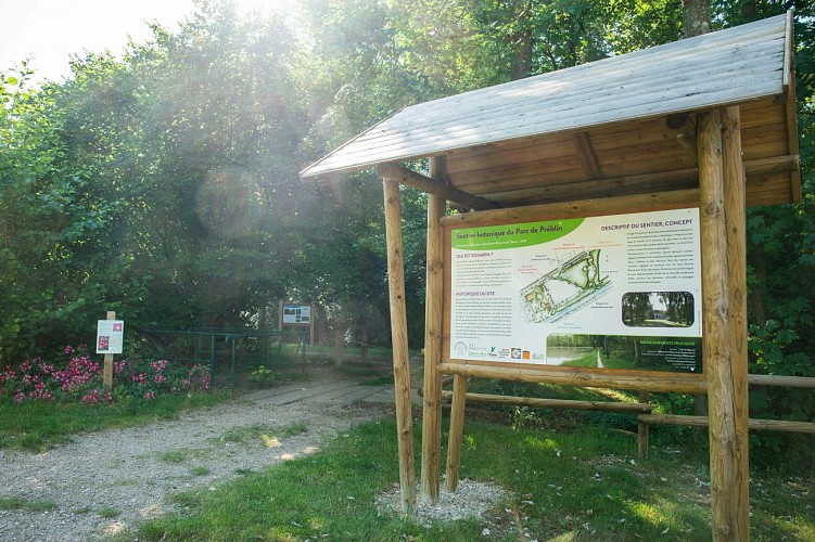 Sentier Romarin - Parc du Moulin de Préblin