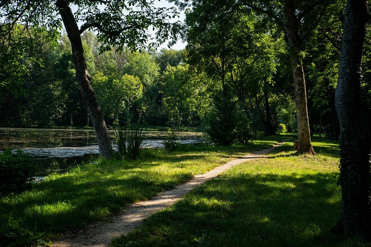 Sentier Romarin - Parc du Moulin de Préblin