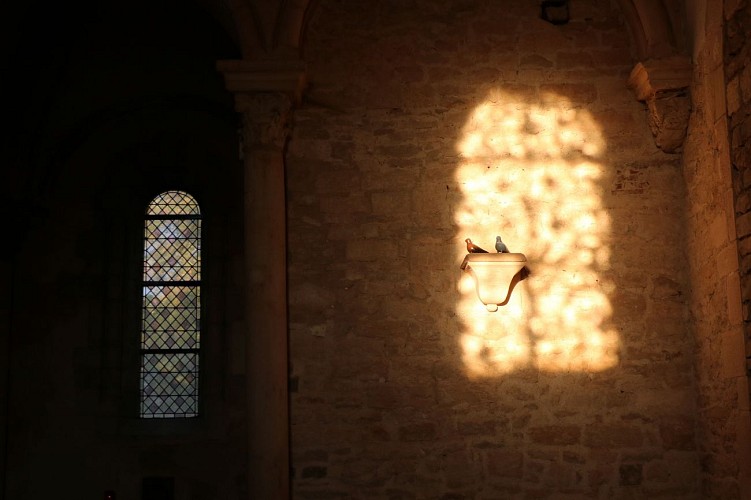 Vitrail de la chapelle