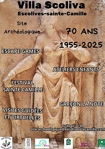 Villa gallo-Romaine Escolives-Sainte-CamilleManifestation 2018 - 13