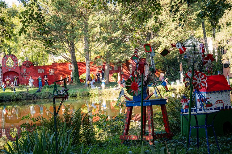 Le jardin habité de La Fabuloserie