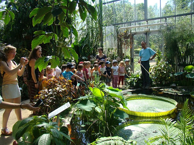 PARC DU MOULIN À TAN ET SERRES DE COLLECTIONS TROPICALES