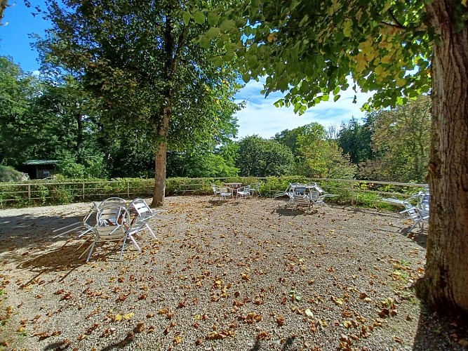 Terrasse des grottes