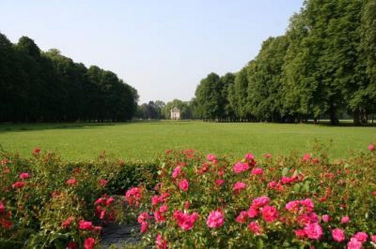 Château d'Ancy le Franc, parterre Sud 