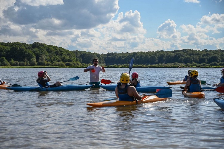 Lac du Bourdon à Saint-Fargeau