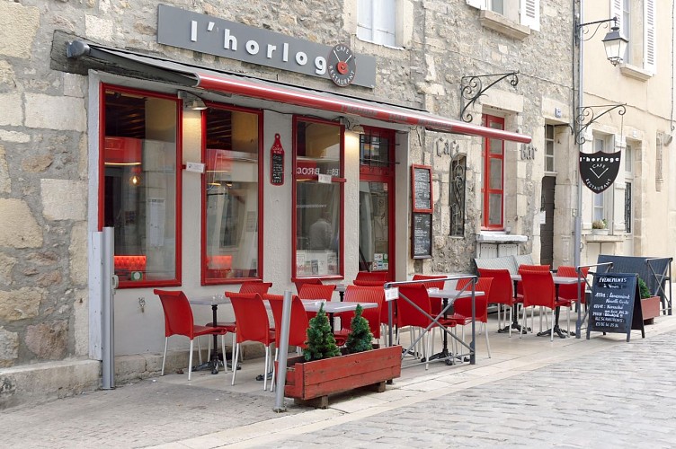 Terrasse - l'Horloge Avallon