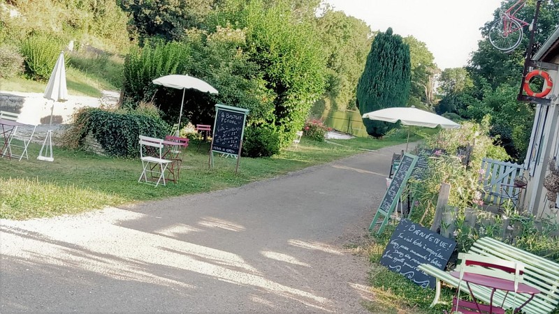 L'arrivée au Bistrot ! - Bistrot du canal Chassignelles