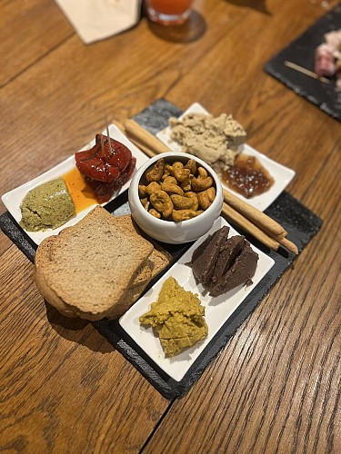 Planche veggie - Le Bar Serein