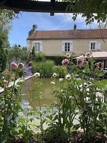 Vue de la Terrasse du Moulin de la Coudre