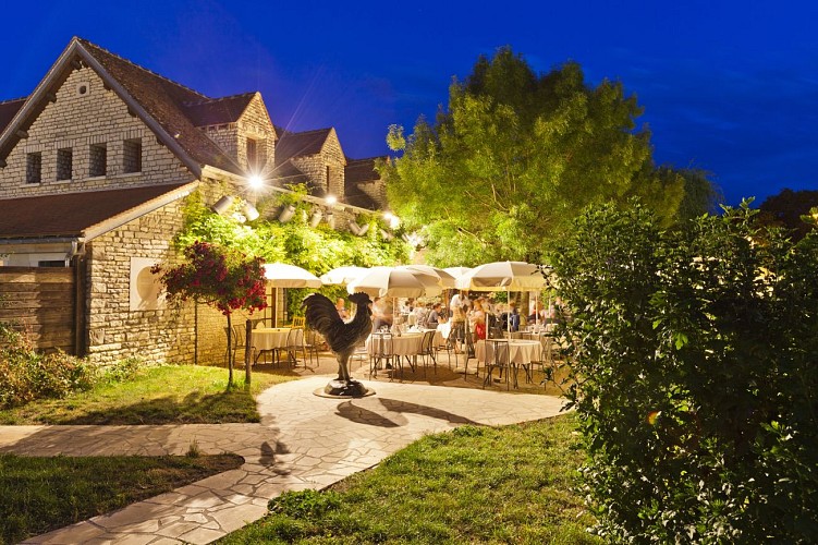 Auberge de la Beursaudière terrasse