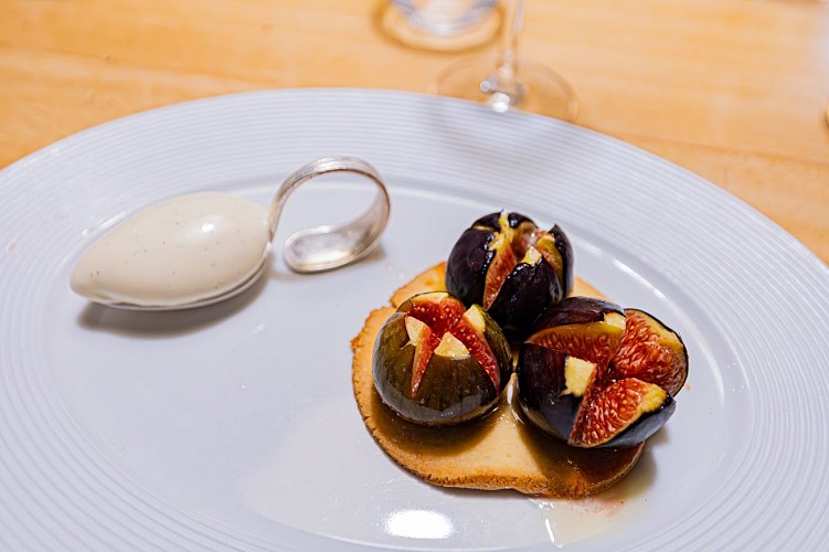 Tarte aux figues Bistrot des grands crus