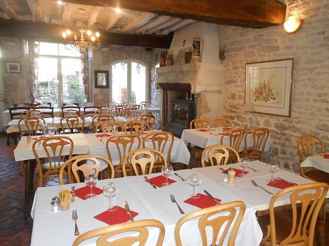 Auberge la Coquille - Salle de restaurant