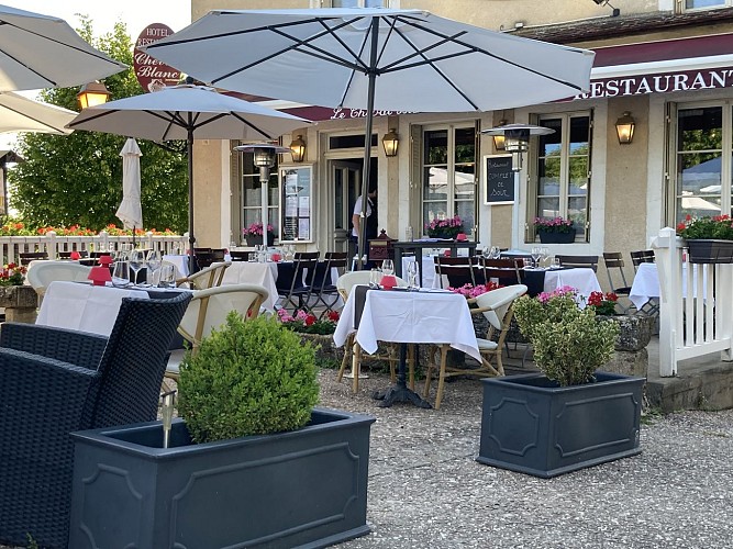 Le Cheval blanc - Vézelay