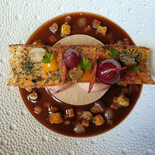 Oeuf en meurette - Franco Bowanee - Château de Vault de Lugny