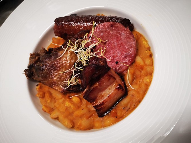 plat de la semaine le cassoulet