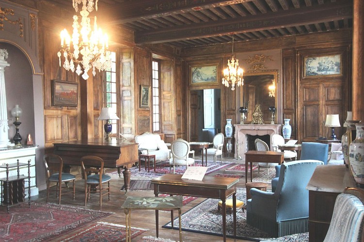 Grand salon - Château d'Island