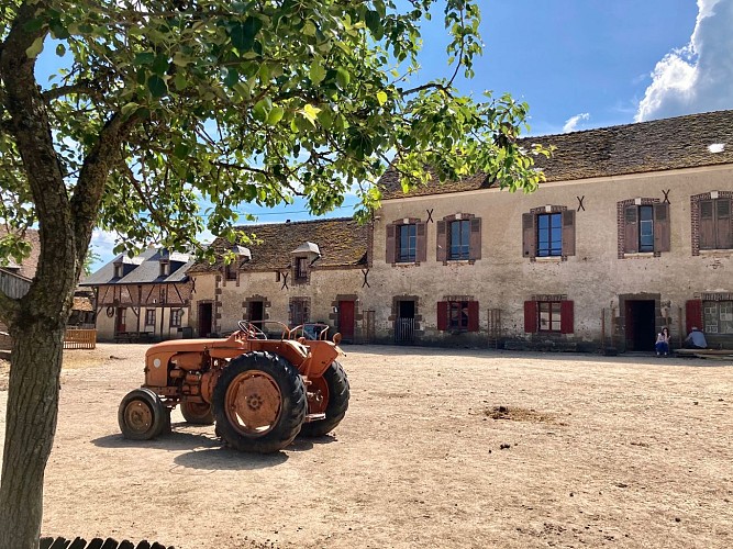 Vue extérieure du Gîte de la Ferme du Château