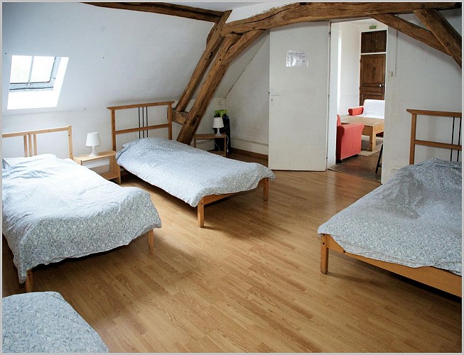 Chambre du Gîte de la Ferme du Château