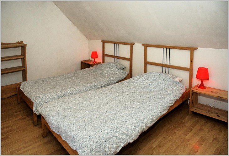 Chambre du Gîte de la Ferme du Château