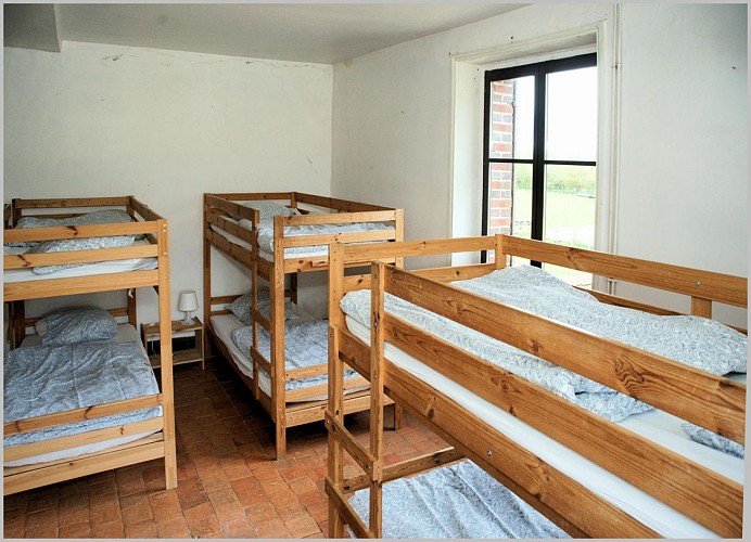 Chambre du Gîte de la Ferme du Château