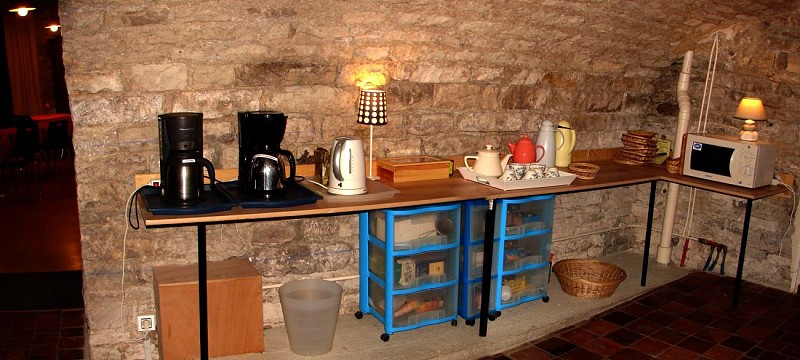 Espace petit-déjeuner