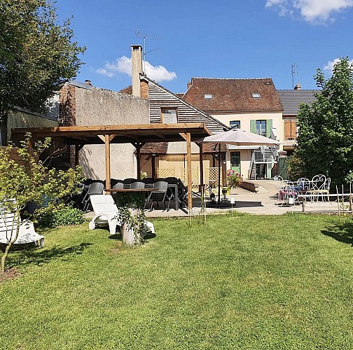 jardin gîte du moulin