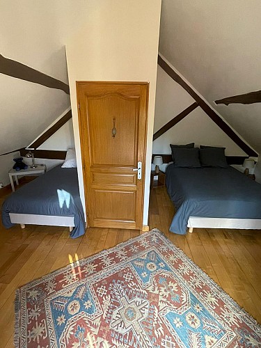 Chambre mansardée