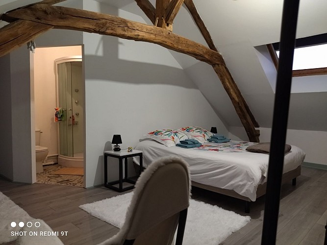 Chambre n°1 du gîte La Marinière