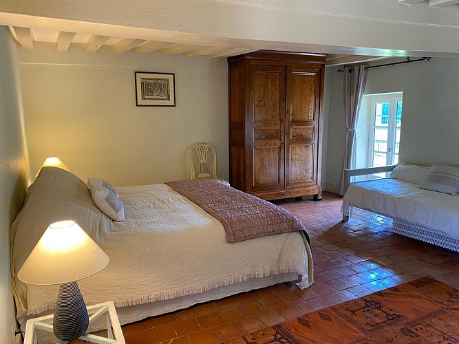 Chambre psyché - Castel Cottage