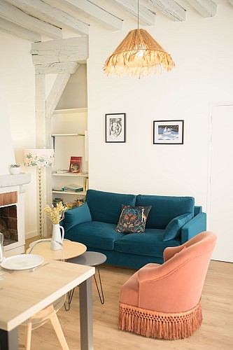 Salon séjour au Mont Brenn