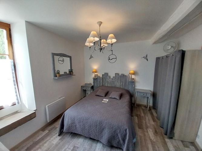 Chambre pour 2 personnes Gîte La Branchoise