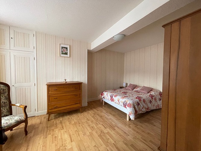 chambre de plain pied du gîte de Charny