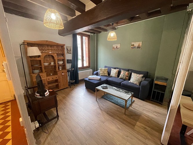 salon du gîte le plaisancier à St Fargeau