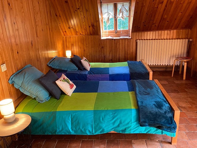 Chambre 2 lits