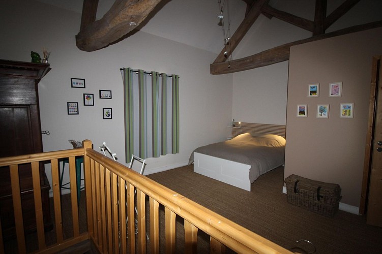 La chambre Gîte réserve de l'écureuil